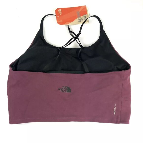 The North Face, Women’s Sports Bra, Purple, Size Large, Light Support, - Picture 2 of 4